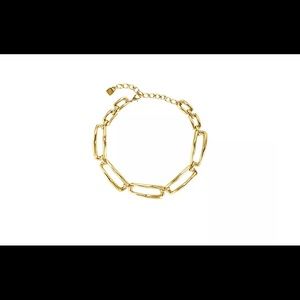 UNOde50 Hasta El Cuello Necklace Gold NWT!